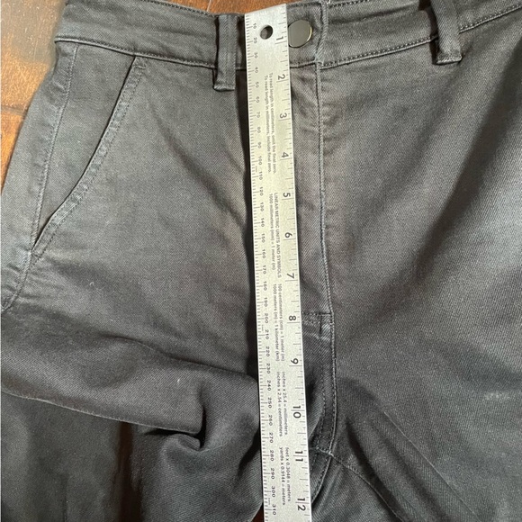 Everlane The Wide Leg Crop Pant Regular Black Jeans Size 2 - Picture 8 of 10